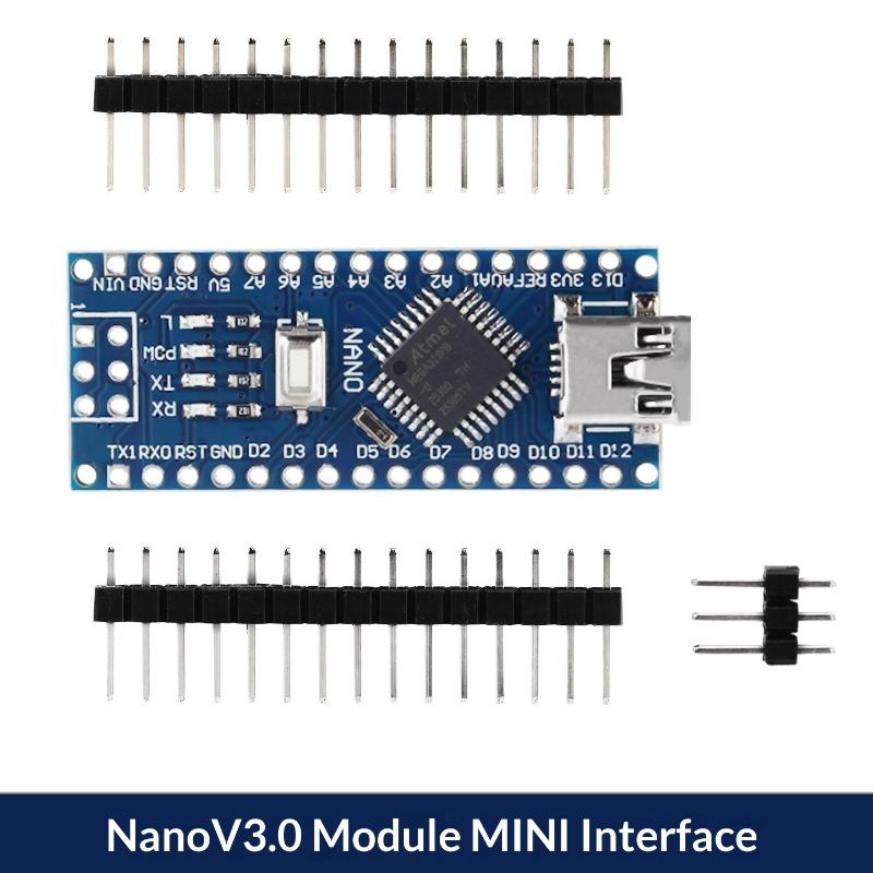 Mini / Typ-C / Micro-USB Nano 3.0 Mit dem Bootloader Kompatibler Nano-Controller Für Ch340 USB-Treiber 16MHz Atmega328P