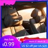 For Jeep Suede Car Neck Pillow Auto Seat Headrest Pillow Accessories For Jeep Renegade Wagoneer Avenger Recon Wrangler JK Gla