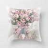 Flower Pattern Decorative Sofa Cushion Cover Pillow Pillowcase Throw Pillows Home Decor Pillowcove Pink