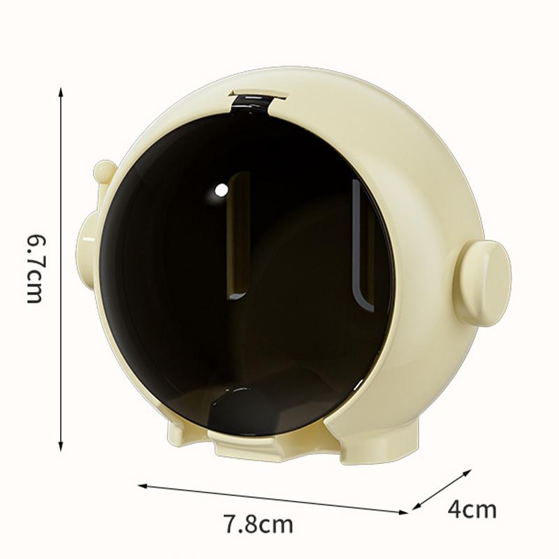 

Зубная щетка для ванной комнаты Организует простую установку Креативный астронавт разрабатывает держатели зубных щеток для домашнего украшения ванной комнаты жёлтый