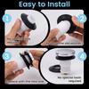 10 Piece Upgrades Bathtubs Stoppers Gaskets Strong Rubber Seal Bathtubs Drain Seal Washers set for Leak Proof Bathing