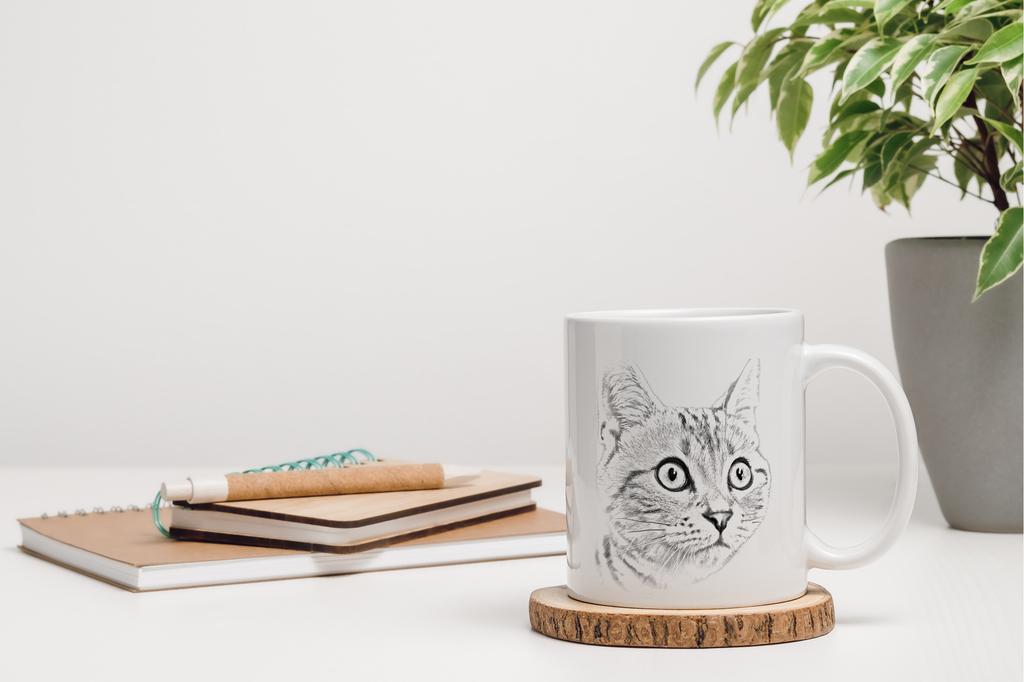 American Shorthair - cat mug, cheerful mug for a dog lover, personalized gift from the Art-Dog brand