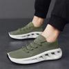 Men's Lightweight Athletic Running Walking Gym Shoes Casual Fashion Sneakers Tennis Walking Sneakers Knitted Mesh Breathable Sport Shoes for Male