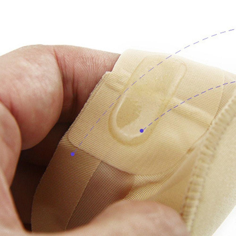 2 Pairs Foot Massage Ice Silk Socks Orthopedic Pad Invisible Sock Comfortable Summer Socks  Women