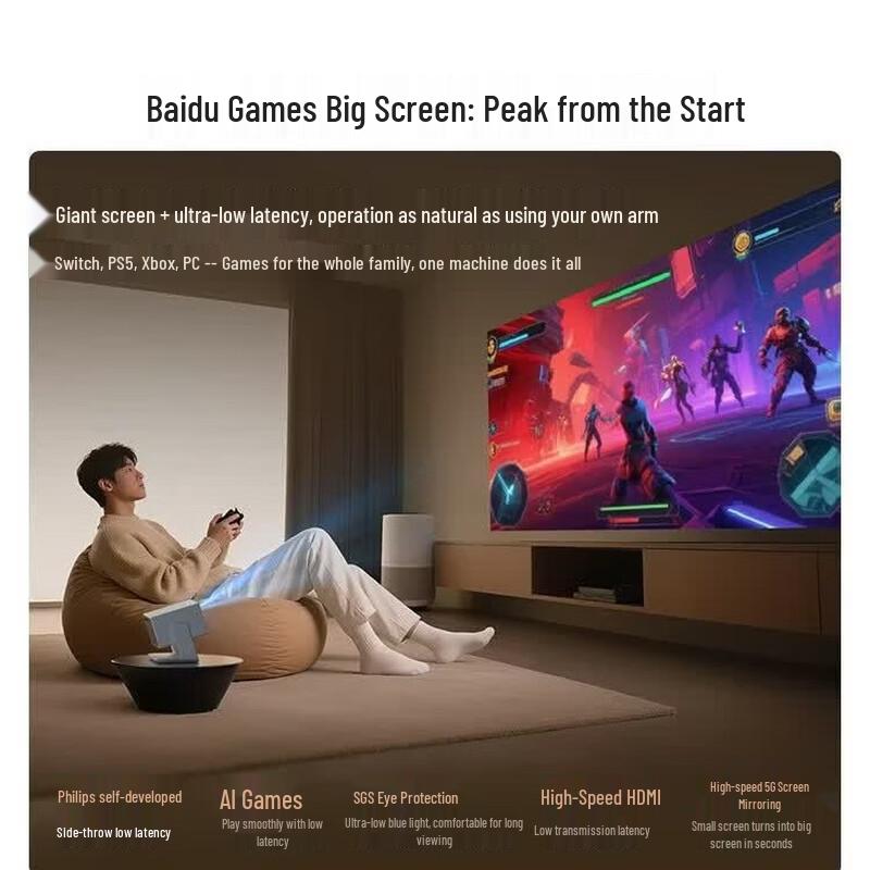 Philips NeoPix 247Pro Smart Home Projector (CN version)