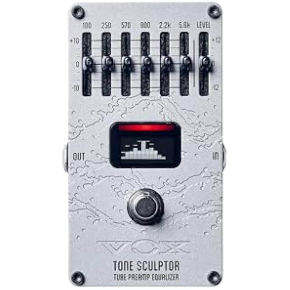 VOX (Голос) гитарный компактный эффект-процессор TONE SCULPTOR графический эквалайзер/с установленным Nutube/электронная лампа/Valv...