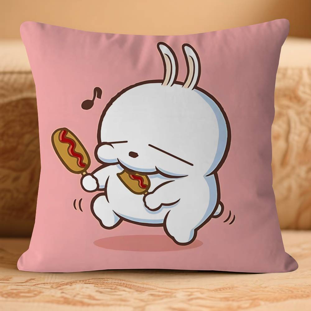 MashiMaroS Anime Cartoon Pillow Case Removable Washable Cushion Cover – All-Season Soft Linen