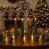 3D Christmas Tree Candles Flameless Taper Candles Remote Control Battery-powered Led Electronic Candle Light for Christmas Decor