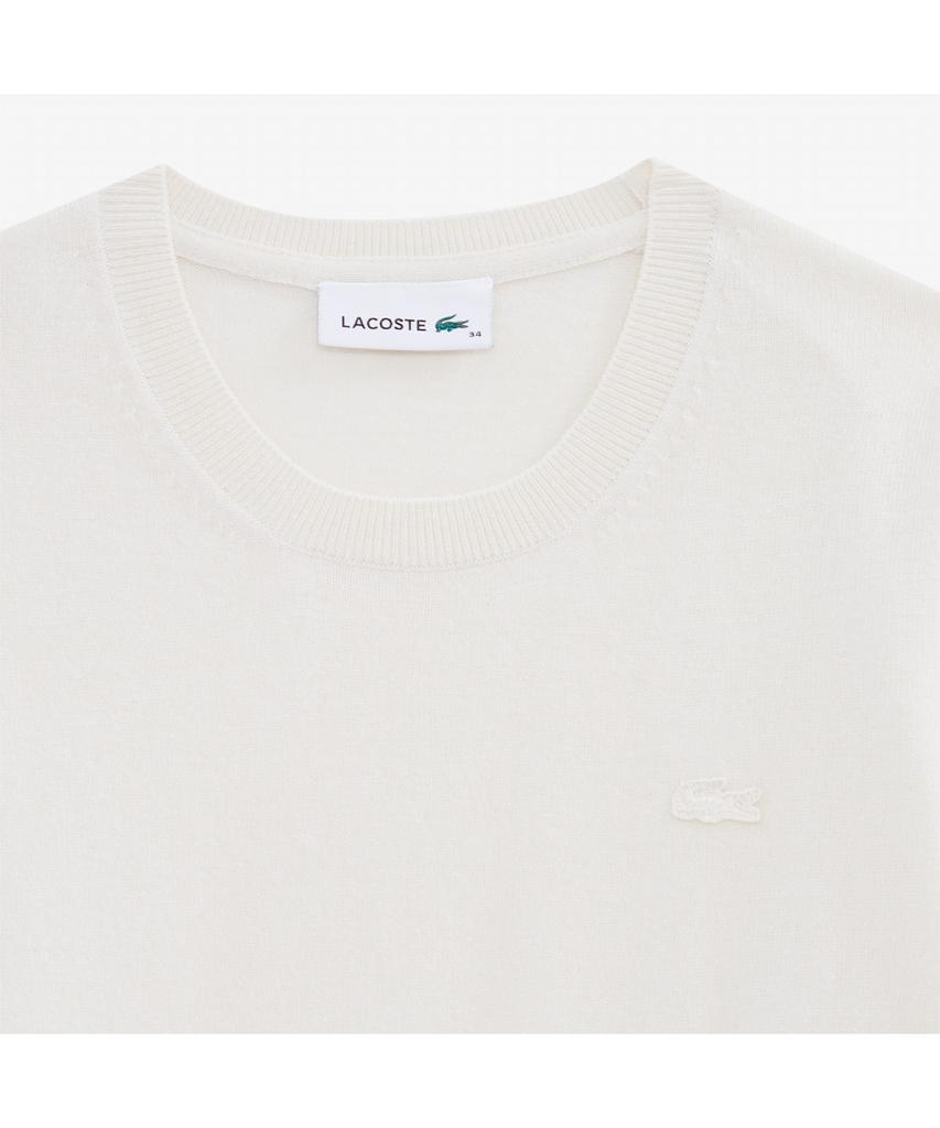 LACOSTE Women'S Basic Crew Neck Sweater Af294E-55N Xfj