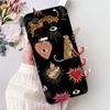For Infinix Note 12 Pro 4G Case X676B Silicone Cute Cat Fashion Flowers Painted Cover For Inifnix Note 12 Pro Phone Case Bumper