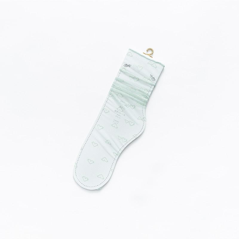 Calcetines transparentes de mujer con estrellas de colores, ultrafinos, de nailon, sueltos, largos, de verano, de malla con encaje