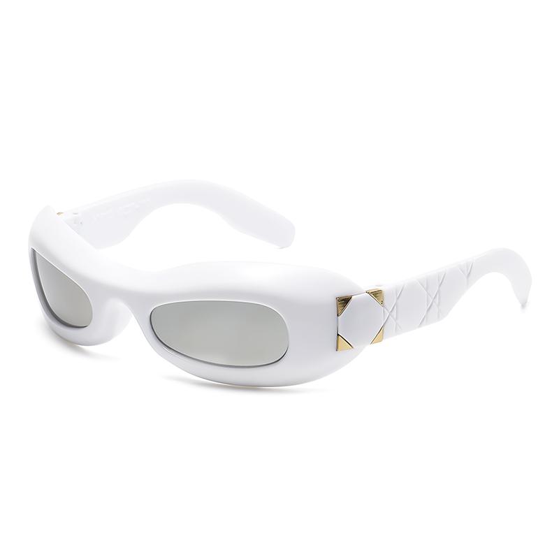 Y2K Style Sunglasses Retro Punk Fashion Small Frame Sun Glasses Women Personalized Future Style Accessories