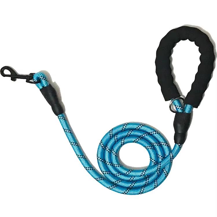 Fashionable Upgraded 5ft Pet Dog Leash Strong Climbing Reflective Nylon Rope Durable and Sustainable for Dogs (Sky blue,Length 1.5m) небесно-голубой