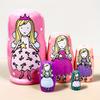 Russian Nesting Doll Wooden-Christmas,birthdays,resurrection  other holidays children's toys- friends, family holiday gifts - home, offices,ornaments