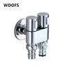 WDOFS Brass Dual-Outlet Washing Machine Diverter Faucet