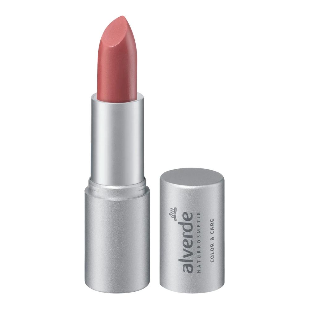 Alverde Color & Care Lipstick 42 Vintage Rose 4.6G