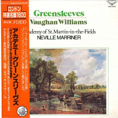 LP Record NEVILLE MARRINER ACADEMY OF ST.MAR GreensleevesVaughan Williams K18C9209 KING 1972 Japan Obi Classical Used