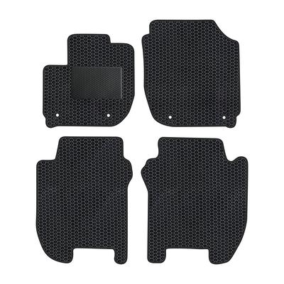 Set of Car Floor Mats Made of EVA, Fits Honda Jazz IV 2015-2020, with Extra Reinforcement