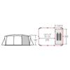 Campaljapan TenT LighT Gray   Dark Brown 2 Person Apollo Inner T C 3518000000