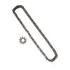 428 10T Sprocket 17mm Steel 428 60 Links Chain for 50cc?250cc ATV Off Road Kart Motorcycle