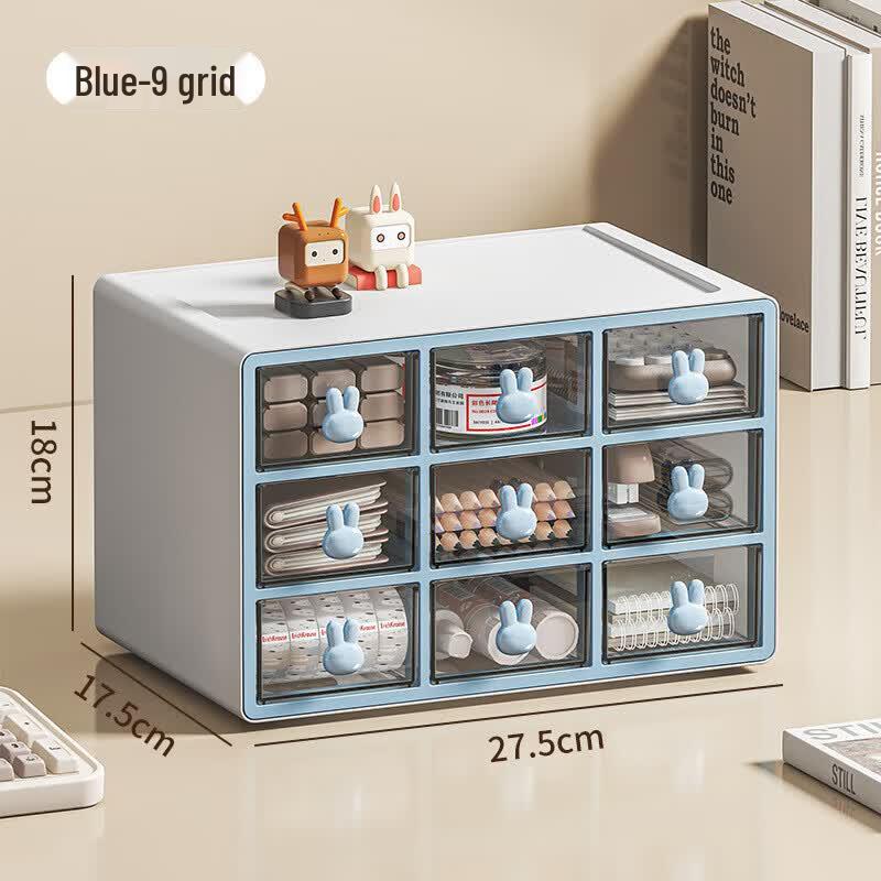 Cartoon Rabbit Desktop Storage Box
