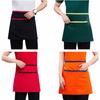 Taller Waiter Kitchen Apron With Pockets Restaurant Apron Fashion Waterproof Apron  Restaurant Use