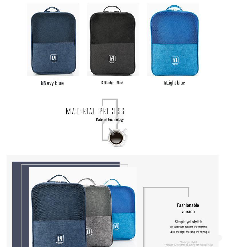 Shoe Bag: Large Capacity, Waterproof & Dustproof - Universal Travel Storage for Men & Women, Compatible with Trolley Cases