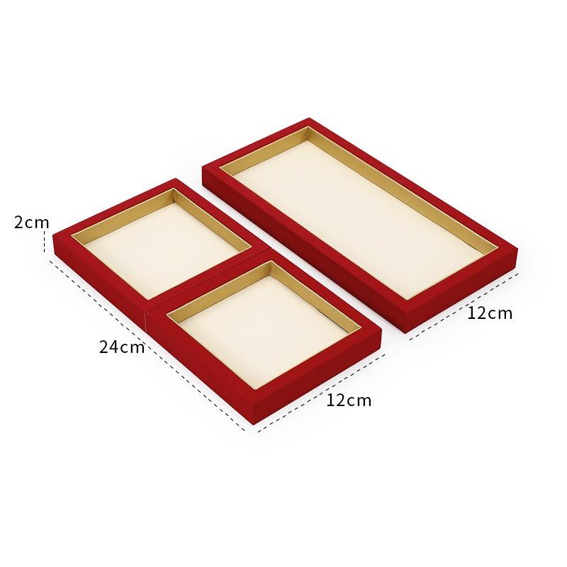 Bracelet Jewelry Displays Tray Jewellery Combination Showcase Pallet Counter Necklace Show Salver Jeweler Trinket Storage Tray