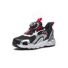 Anta Kids Non-Slip Durable Low-Top Running Shoes Kids Sneakers Black Silver Red A312339950-1