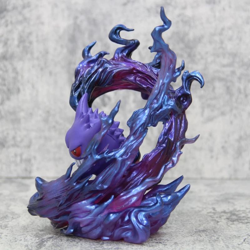 19cm Pokemon Gengar Anime Figure Ghost Claw Action Model Pvc Model Statue Collection Ornament Ornaments Toys Birthday Present Premium Quality
