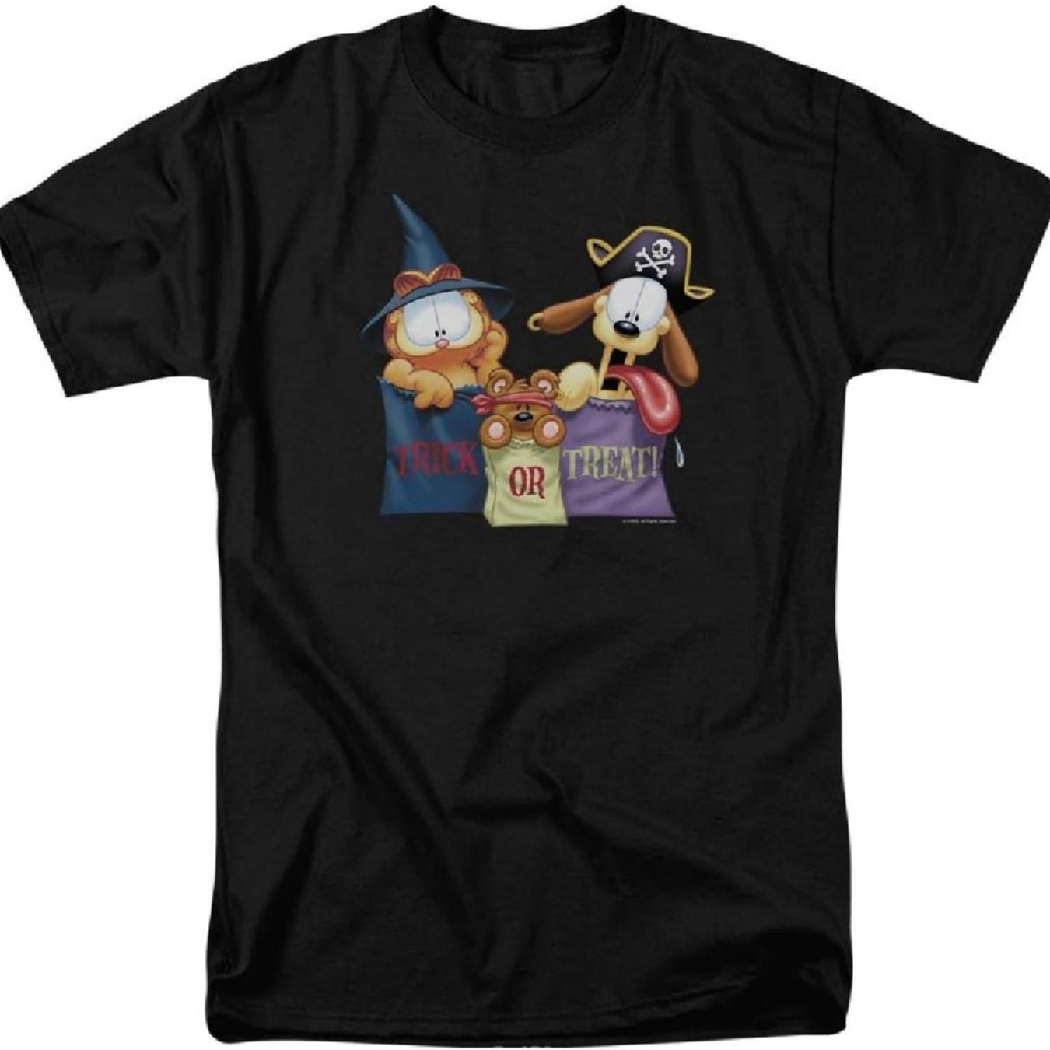 

Garfield Grab Bags Unisex Adult T Shirt for Men and Women XXXXXL чёрный