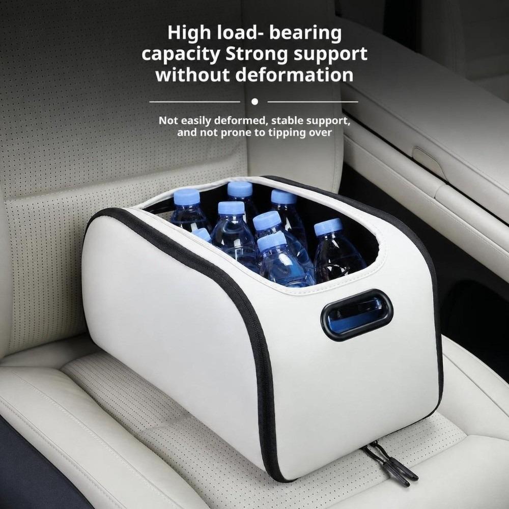 Leather Car Trunk Organizer Large Capacity Storage Bag Car Storage Box Trunk Organizer Accessories