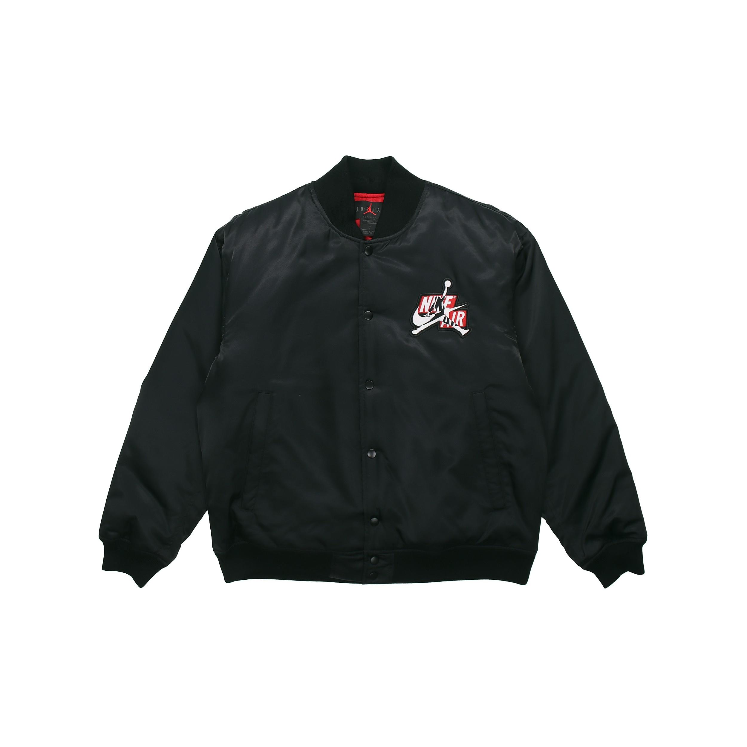 Air Jordan Jumpman Classics Athleisure Casual Sports Stay Warm Jacket Black Men s CT3462-010 S