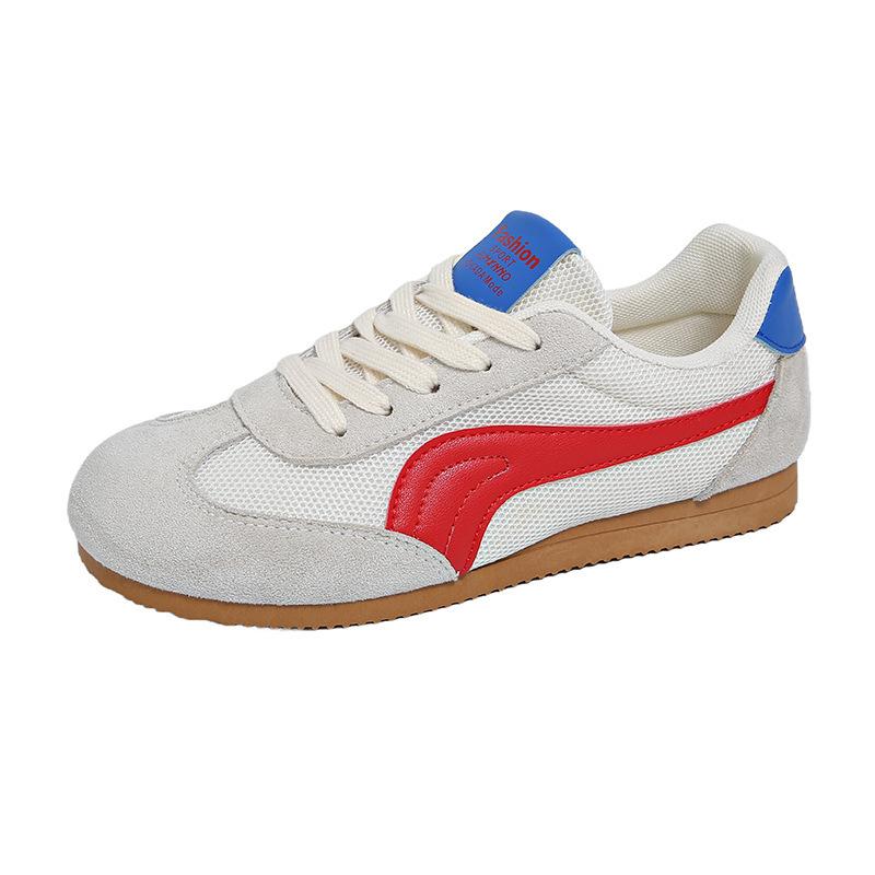 Beliebte vielseitige rote Ade Trainingsschuhe für Frühling und Sommer 2025 neu super angesagt Damen Gan Schuhe leichte Lauf-Freizeit-Sportschuhe