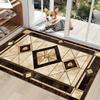 Elegant Geometric Pattern Kitchen Mat, Colorful Non-Slip Indoor Carpet, Decorative Floor Rug for Bathroom Bedroom Home Decor