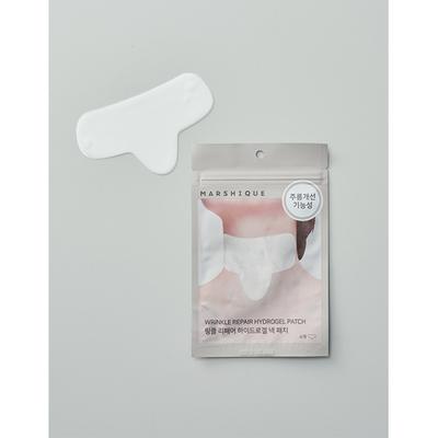 Marcique Wrinkle Repair Hydrogel Neck Patch  4 Sheets 