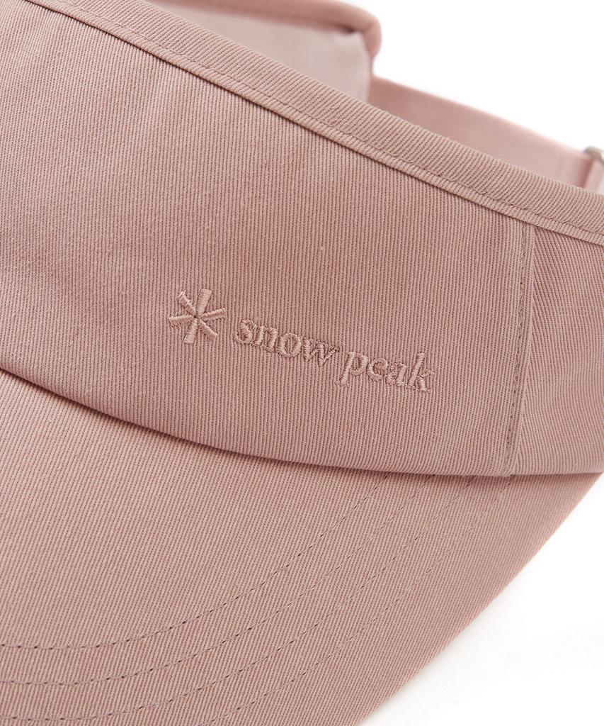 SNOWPEAK APPAREL Cland Sun Cap Light Pink (S24Mufsc39)