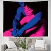 TV Girl Who Really Cares Poster Wall Decor Tapestry Hippie Couple Lover Meme Tapestry Aesthetic Bedroom Decoration Paintings