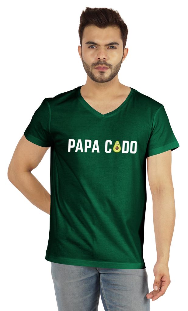 Inkmeso Herren Bedruckt   Papa Codo   T-Shirt Für Papa Lustiges Zitat T-Shirt Baumwolljersey