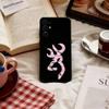 Deer Hunting Camo Phone Case For Samsung S25,S24,S21,S22,S23,S30,Ultra,S20,Plus,Fe,Lite,Note,10,Soft Black Cover