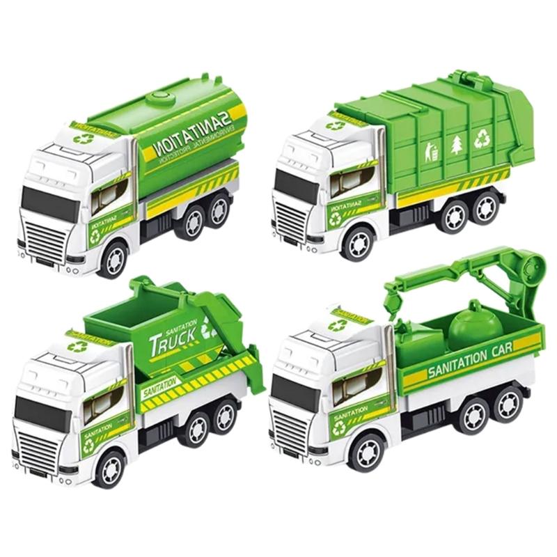 

Excavator Shape Friction Cute Realistic Truck for Car Exciting Realistic Theme for Toddlers Baby Toy Kids 1 зелений