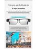 Lunettes Métalliques Bluetooth Intelligentes: Changement de couleur, Lecture de musique, Caméra 8MP, Traduction globale