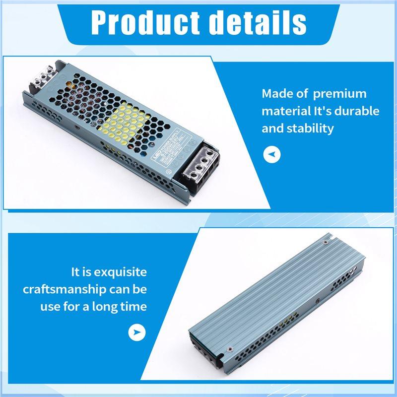 A58Z 24V LED-Beleuchtungstransformator LED-Treiber Netzteil 200W 220V auf 24 Volt Treiber für LED-Streifenlicht