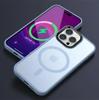 Luxury Matte For Magsafe Case For iPhone 16 15 13 12 11 14 Pro Max 16 Plus Magnetic Wireless Charge Translucent Shockproof Cover