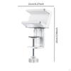 Desk Clamp Holder Power Strip Mount with Adjustable No Drill Desktop Organizing