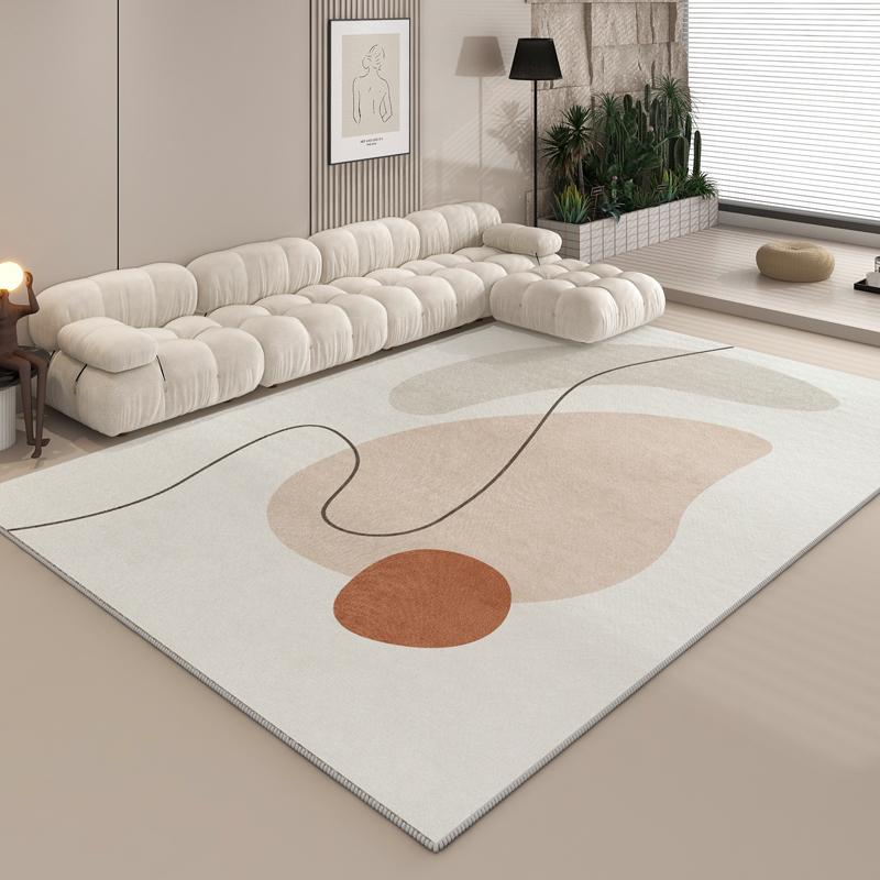 Art Design Plush Carpet Minimalism Living Room Decoration Abstract Rug Modern Rugs for Bedroom Large Area Fluffy Soft Floor Mat
