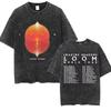 Imagine Dragons Band Loom Tour Neues Album T-Shirts Herren Damen Mode Hip Hop Stil Retro Gewaschenes T-Shirt Locker Kurzarm