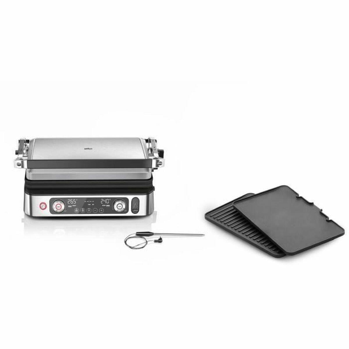 Braun Schwarz/Silber Multigrill 9 Pro, Kontaktgrill, - Bild 5