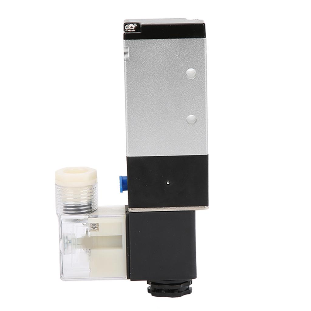 4V210 08 Solenoid Air Valve 2 Position 5 Port Pneumatic Control Valve (DC12V)