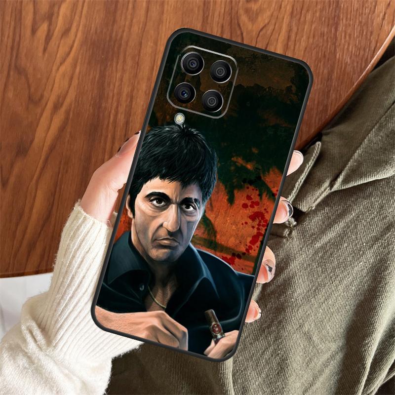 Scarface Tony Montana Case For Samsung Galaxy M06 M16 M36 M56 M33 M15 M55 M31 M13 M12 M14 M53 M32 M52 M35 M34 M54